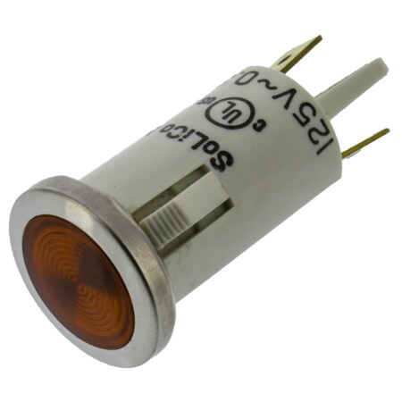 Alliance LIGHT RED 115 VAC 1/2HOLE F350412